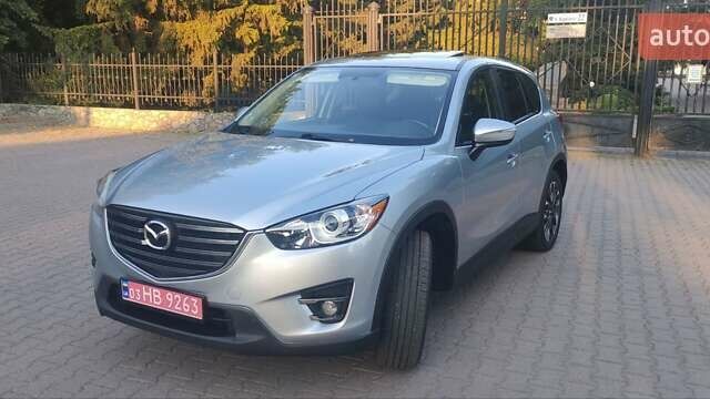Серый Мазда СХ-5, объемом двигателя 2.5 л и пробегом 252 тыс. км за 14700 $, фото 1 на Automoto.ua
