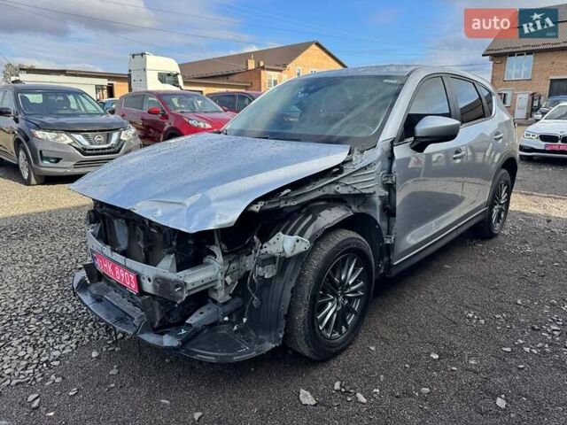 Серый Мазда СХ-5, объемом двигателя 2.5 л и пробегом 139 тыс. км за 13700 $, фото 1 на Automoto.ua