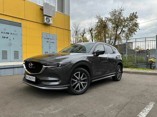 Серый Мазда СХ-5, объемом двигателя 2.5 л и пробегом 100 тыс. км за 21800 $, фото 1 на Automoto.ua