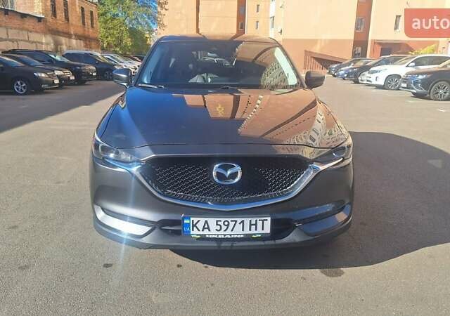Серый Мазда СХ-5, объемом двигателя 2.5 л и пробегом 100 тыс. км за 19500 $, фото 1 на Automoto.ua