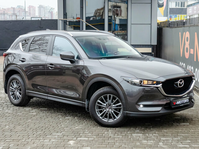 Серый Мазда СХ-5, объемом двигателя 2 л и пробегом 55 тыс. км за 22500 $, фото 1 на Automoto.ua
