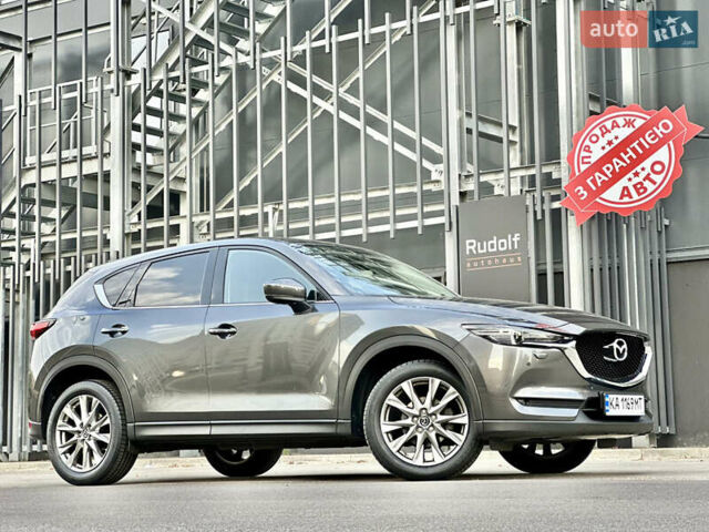 Серый Мазда СХ-5, объемом двигателя 2.5 л и пробегом 50 тыс. км за 29900 $, фото 1 на Automoto.ua