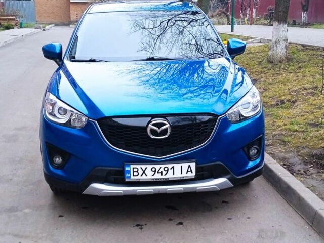 Синий Мазда СХ-5, объемом двигателя 2 л и пробегом 190 тыс. км за 11800 $, фото 1 на Automoto.ua