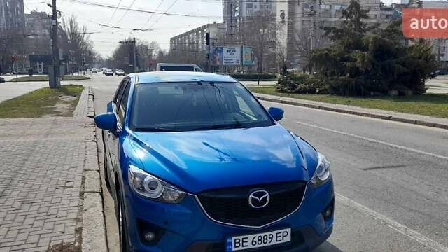 Синій Мазда СХ-5, об'ємом двигуна 2 л та пробігом 160 тис. км за 11600 $, фото 1 на Automoto.ua