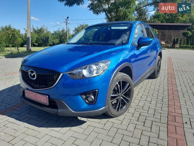 Синий Мазда СХ-5, объемом двигателя 2.2 л и пробегом 229 тыс. км за 12300 $, фото 1 на Automoto.ua