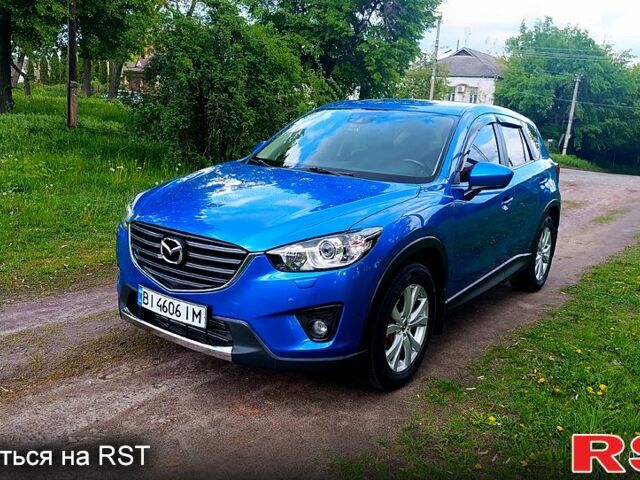 Синій Мазда СХ-5, об'ємом двигуна 2.2 л та пробігом 162 тис. км за 13300 $, фото 1 на Automoto.ua
