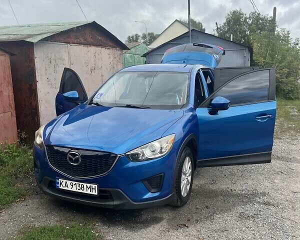 Синий Мазда СХ-5, объемом двигателя 2 л и пробегом 128 тыс. км за 14000 $, фото 1 на Automoto.ua