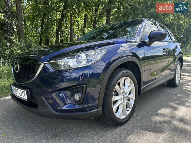 Синий Мазда СХ-5, объемом двигателя 2.2 л и пробегом 178 тыс. км за 14800 $, фото 1 на Automoto.ua