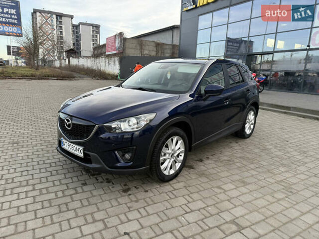 Синий Мазда СХ-5, объемом двигателя 2.2 л и пробегом 203 тыс. км за 12850 $, фото 1 на Automoto.ua