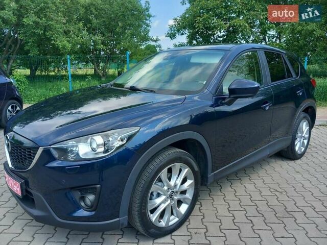 Синий Мазда СХ-5, объемом двигателя 2.2 л и пробегом 235 тыс. км за 15000 $, фото 1 на Automoto.ua