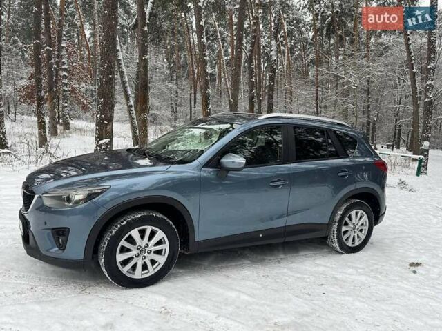 Синий Мазда СХ-5, объемом двигателя 2.49 л и пробегом 158 тыс. км за 13800 $, фото 1 на Automoto.ua