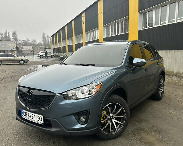 Синий Мазда СХ-5, объемом двигателя 2.49 л и пробегом 180 тыс. км за 12900 $, фото 1 на Automoto.ua