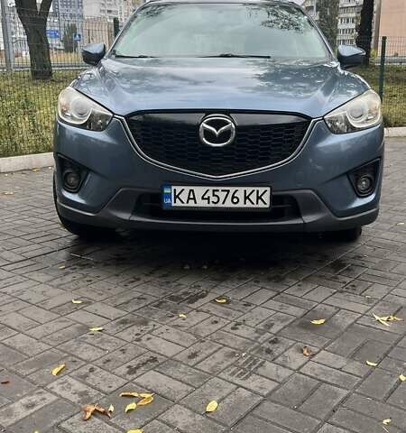 Синий Мазда СХ-5, объемом двигателя 2.5 л и пробегом 142 тыс. км за 13400 $, фото 1 на Automoto.ua