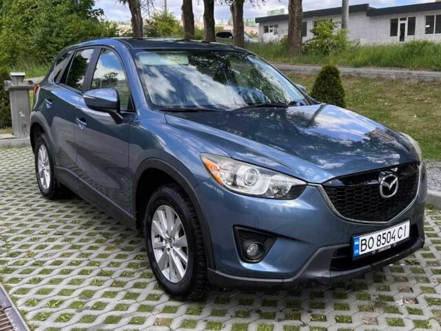 Синий Мазда СХ-5, объемом двигателя 2.5 л и пробегом 97 тыс. км за 12200 $, фото 1 на Automoto.ua