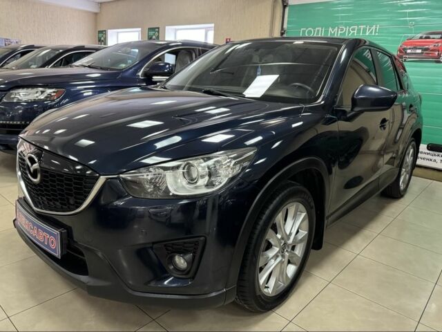 Синий Мазда СХ-5, объемом двигателя 2.2 л и пробегом 186 тыс. км за 13300 $, фото 1 на Automoto.ua