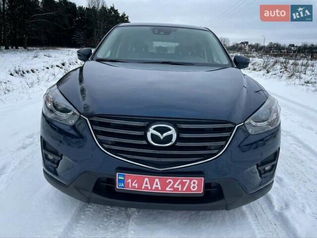 Синий Мазда СХ-5, объемом двигателя 2.2 л и пробегом 182 тыс. км за 14000 $, фото 1 на Automoto.ua