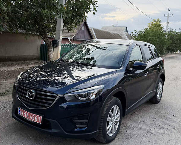 Синий Мазда СХ-5, объемом двигателя 2.2 л и пробегом 163 тыс. км за 16400 $, фото 1 на Automoto.ua