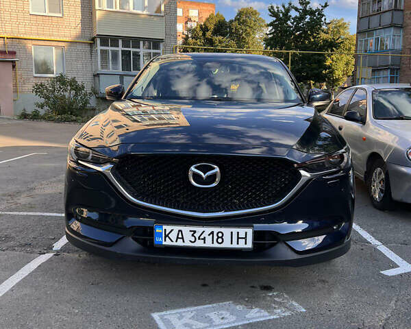 Синий Мазда СХ-5, объемом двигателя 2.2 л и пробегом 215 тыс. км за 23000 $, фото 1 на Automoto.ua