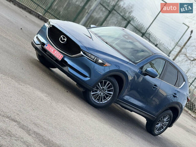 Синий Мазда СХ-5, объемом двигателя 2.5 л и пробегом 61 тыс. км за 18900 $, фото 1 на Automoto.ua