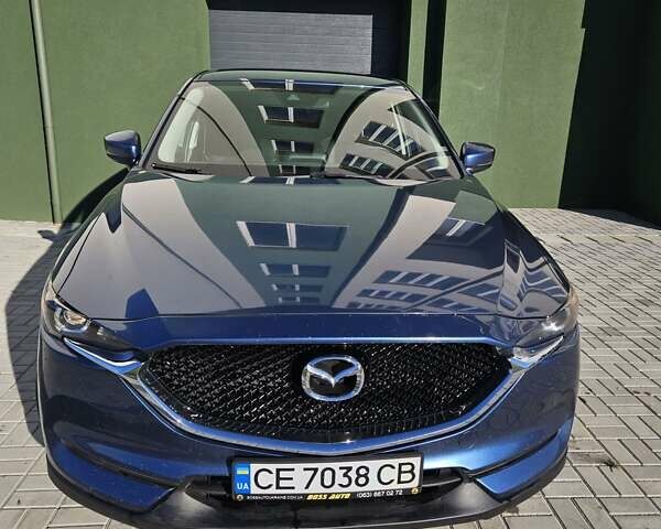 Синий Мазда СХ-5, объемом двигателя 2.49 л и пробегом 93 тыс. км за 18400 $, фото 1 на Automoto.ua