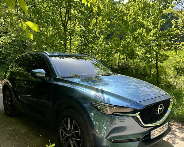 Синий Мазда СХ-5, объемом двигателя 2.5 л и пробегом 87 тыс. км за 21700 $, фото 1 на Automoto.ua