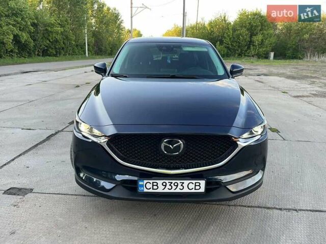 Синий Мазда СХ-5, объемом двигателя 2.5 л и пробегом 164 тыс. км за 17600 $, фото 1 на Automoto.ua