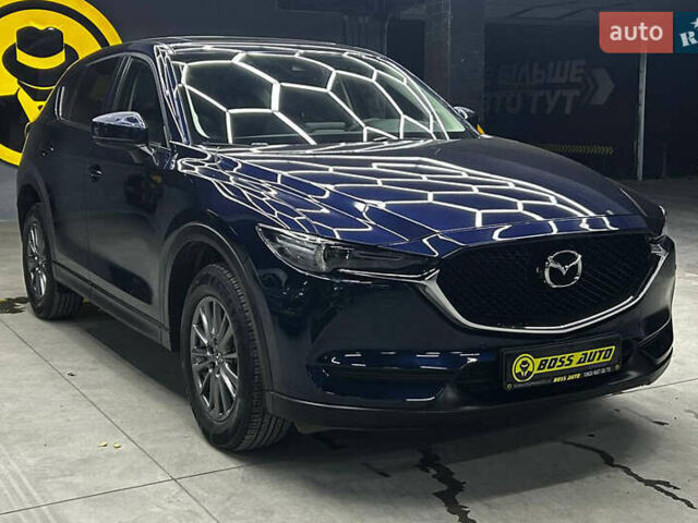 Синий Мазда СХ-5, объемом двигателя 2.49 л и пробегом 62 тыс. км за 21500 $, фото 1 на Automoto.ua