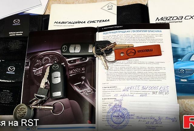 Синий Мазда СХ-5, объемом двигателя 2.2 л и пробегом 171 тыс. км за 19000 $, фото 1 на Automoto.ua