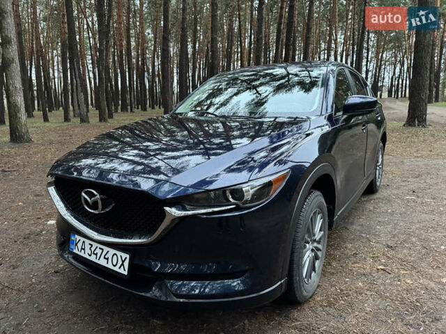 Синий Мазда СХ-5, объемом двигателя 2.49 л и пробегом 20 тыс. км за 20500 $, фото 1 на Automoto.ua