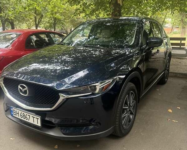 Синий Мазда СХ-5, объемом двигателя 2.49 л и пробегом 90 тыс. км за 21000 $, фото 1 на Automoto.ua