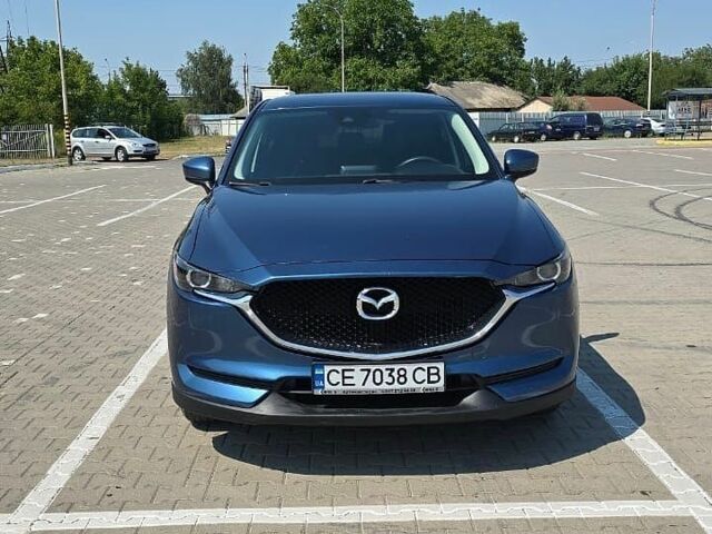 Синий Мазда СХ-5, объемом двигателя 2.49 л и пробегом 97 тыс. км за 15700 $, фото 1 на Automoto.ua