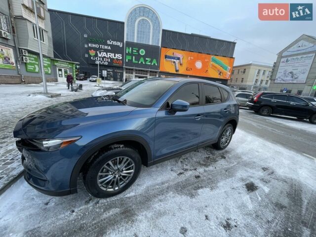 Синий Мазда СХ-5, объемом двигателя 2.49 л и пробегом 121 тыс. км за 20300 $, фото 1 на Automoto.ua