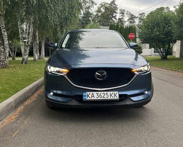 Синий Мазда СХ-5, объемом двигателя 2.49 л и пробегом 158 тыс. км за 21900 $, фото 1 на Automoto.ua
