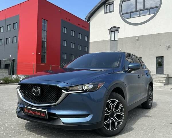 Синий Мазда СХ-5, объемом двигателя 2.49 л и пробегом 77 тыс. км за 18000 $, фото 1 на Automoto.ua