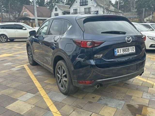 Синий Мазда СХ-5, объемом двигателя 2.5 л и пробегом 107 тыс. км за 18400 $, фото 1 на Automoto.ua