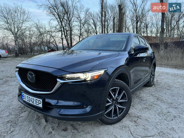 Синий Мазда СХ-5, объемом двигателя 2.49 л и пробегом 67 тыс. км за 22500 $, фото 1 на Automoto.ua