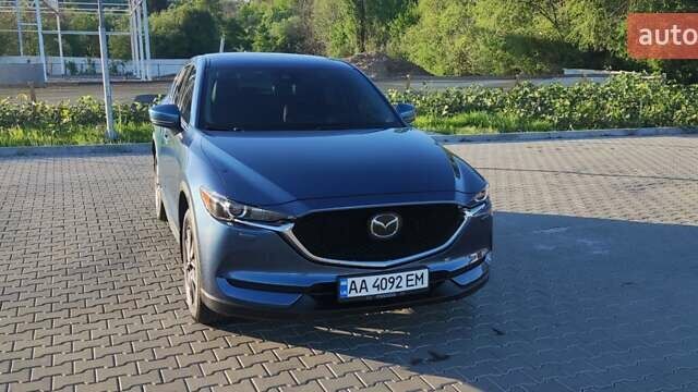 Синий Мазда СХ-5, объемом двигателя 2.49 л и пробегом 63 тыс. км за 19900 $, фото 1 на Automoto.ua