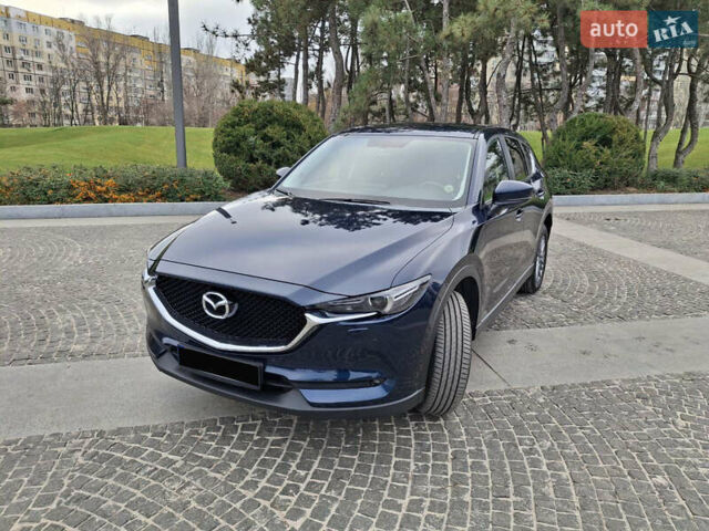 Синий Мазда СХ-5, объемом двигателя 2 л и пробегом 124 тыс. км за 21500 $, фото 1 на Automoto.ua