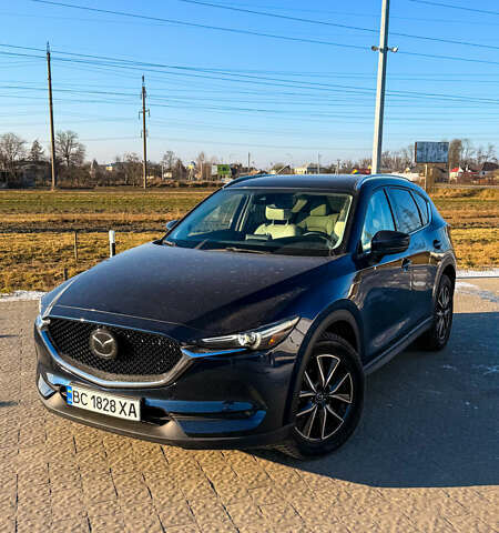 Синий Мазда СХ-5, объемом двигателя 2.49 л и пробегом 163 тыс. км за 20500 $, фото 1 на Automoto.ua