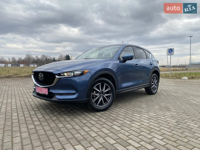 Синий Мазда СХ-5, объемом двигателя 2.49 л и пробегом 63 тыс. км за 17999 $, фото 1 на Automoto.ua