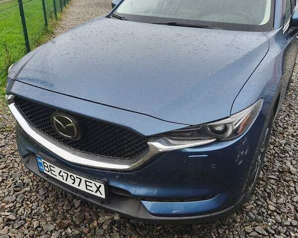 Синий Мазда СХ-5, объемом двигателя 2.5 л и пробегом 137 тыс. км за 19000 $, фото 1 на Automoto.ua