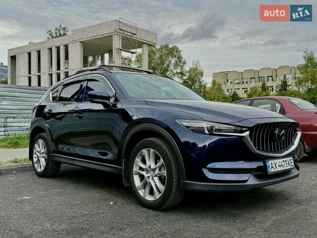 Синий Мазда СХ-5, объемом двигателя 2.5 л и пробегом 43 тыс. км за 23000 $, фото 1 на Automoto.ua