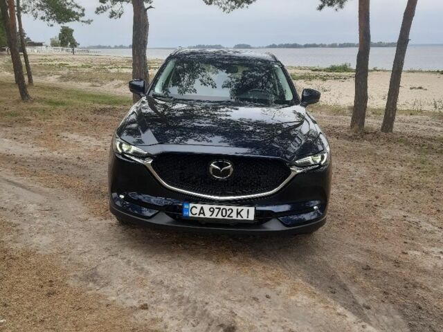 Синий Мазда СХ-5, объемом двигателя 2.5 л и пробегом 51 тыс. км за 24000 $, фото 1 на Automoto.ua