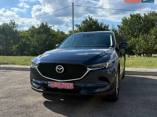 Синий Мазда СХ-5, объемом двигателя 2.5 л и пробегом 136 тыс. км за 19900 $, фото 1 на Automoto.ua