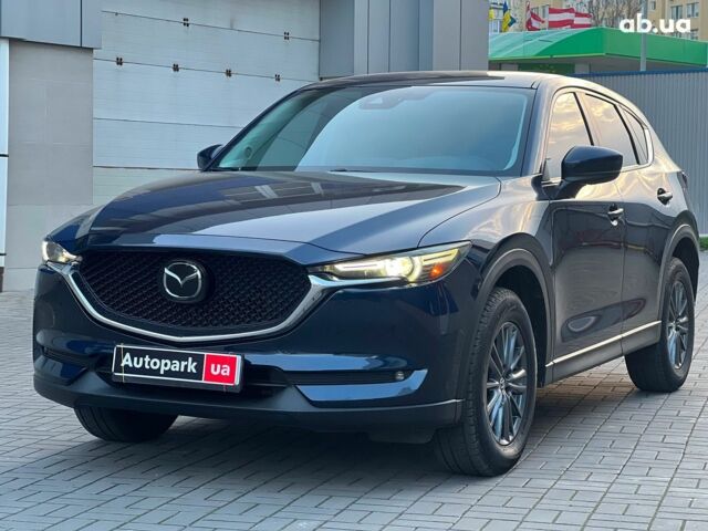 Синий Мазда СХ-5, объемом двигателя 2.5 л и пробегом 34 тыс. км за 21990 $, фото 1 на Automoto.ua