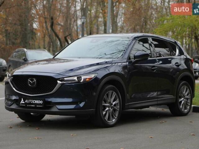 Синий Мазда СХ-5, объемом двигателя 2.49 л и пробегом 84 тыс. км за 21000 $, фото 1 на Automoto.ua