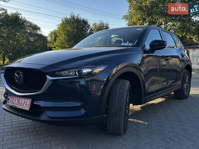 Синий Мазда СХ-5, объемом двигателя 2.5 л и пробегом 69 тыс. км за 20699 $, фото 1 на Automoto.ua