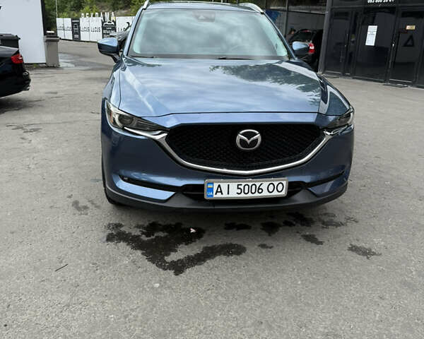 Синий Мазда СХ-5, объемом двигателя 2.49 л и пробегом 75 тыс. км за 21999 $, фото 1 на Automoto.ua