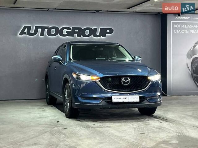 Синий Мазда СХ-5, объемом двигателя 2.5 л и пробегом 142 тыс. км за 18999 $, фото 1 на Automoto.ua