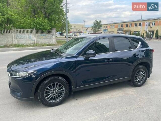 Синий Мазда СХ-5, объемом двигателя 2.5 л и пробегом 74 тыс. км за 23500 $, фото 1 на Automoto.ua